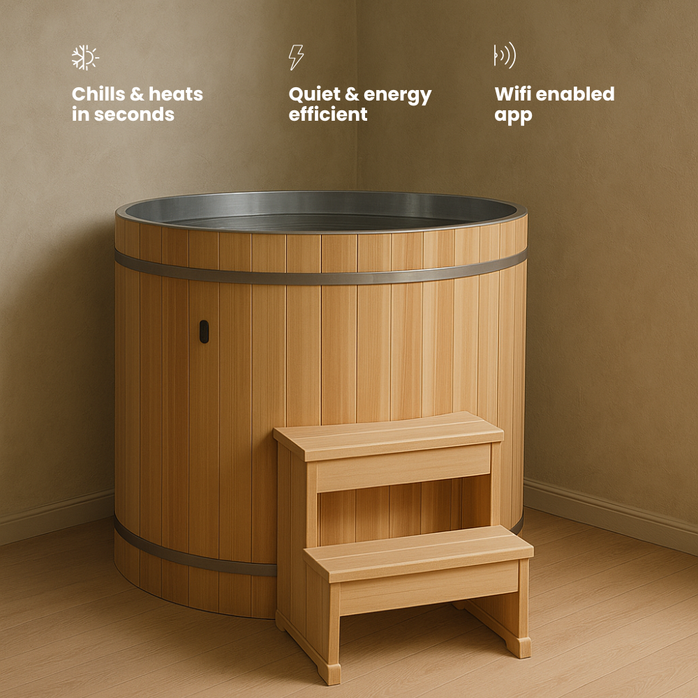 Barrel Cold Plunges - Stainless