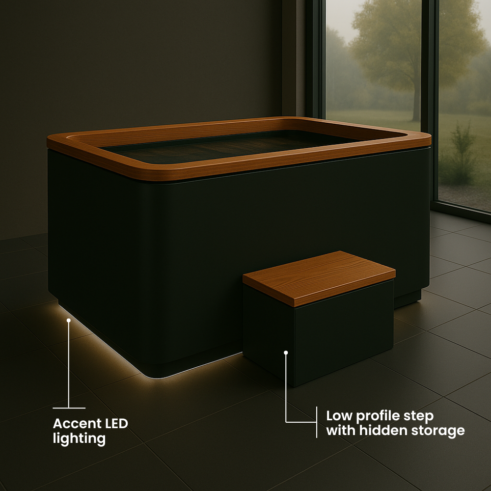 Stealth Luxe Cedar XL Cold Plunge