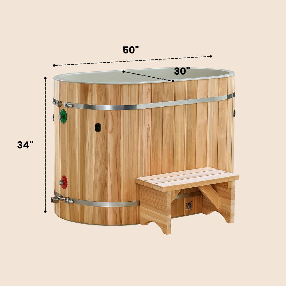 Slim Barrel Cold Plunges - Composite