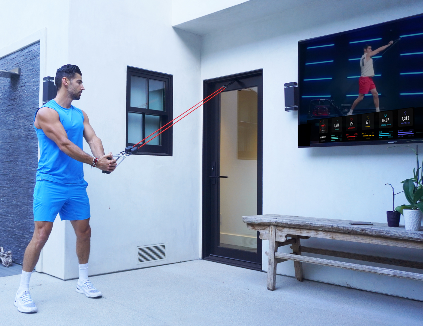 Resistance Band Door Workouts: 20 Door Anchor Workouts for Fitness Enthusiasts