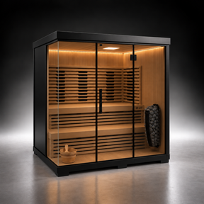 Titan — Hybrid Infrared & Traditional Sauna (4-5 person)