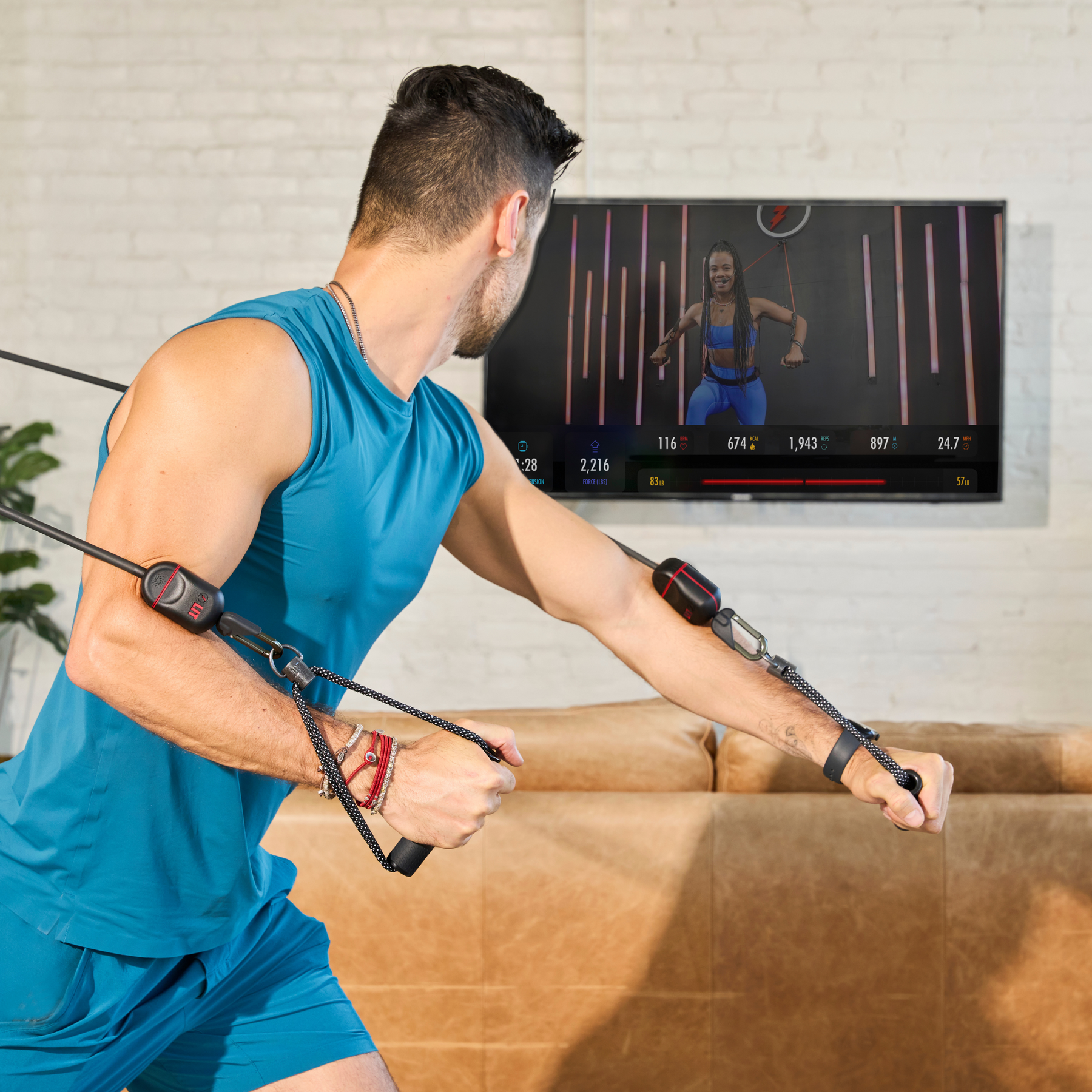 Pilates resistance online band exercises