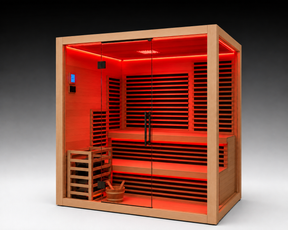 Solis Luxe Red Light Hybrid Sauna (4 Person)