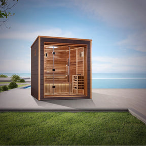 Nordic Outdoor-Indoor Sauna - 3 Person