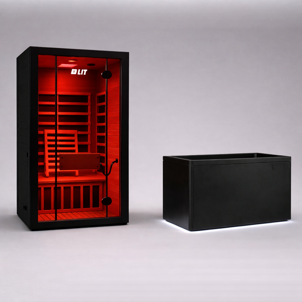 Stealth Plunge + BeautyBox Full Spectrum Infrared + Red light Sauna (2 Person)