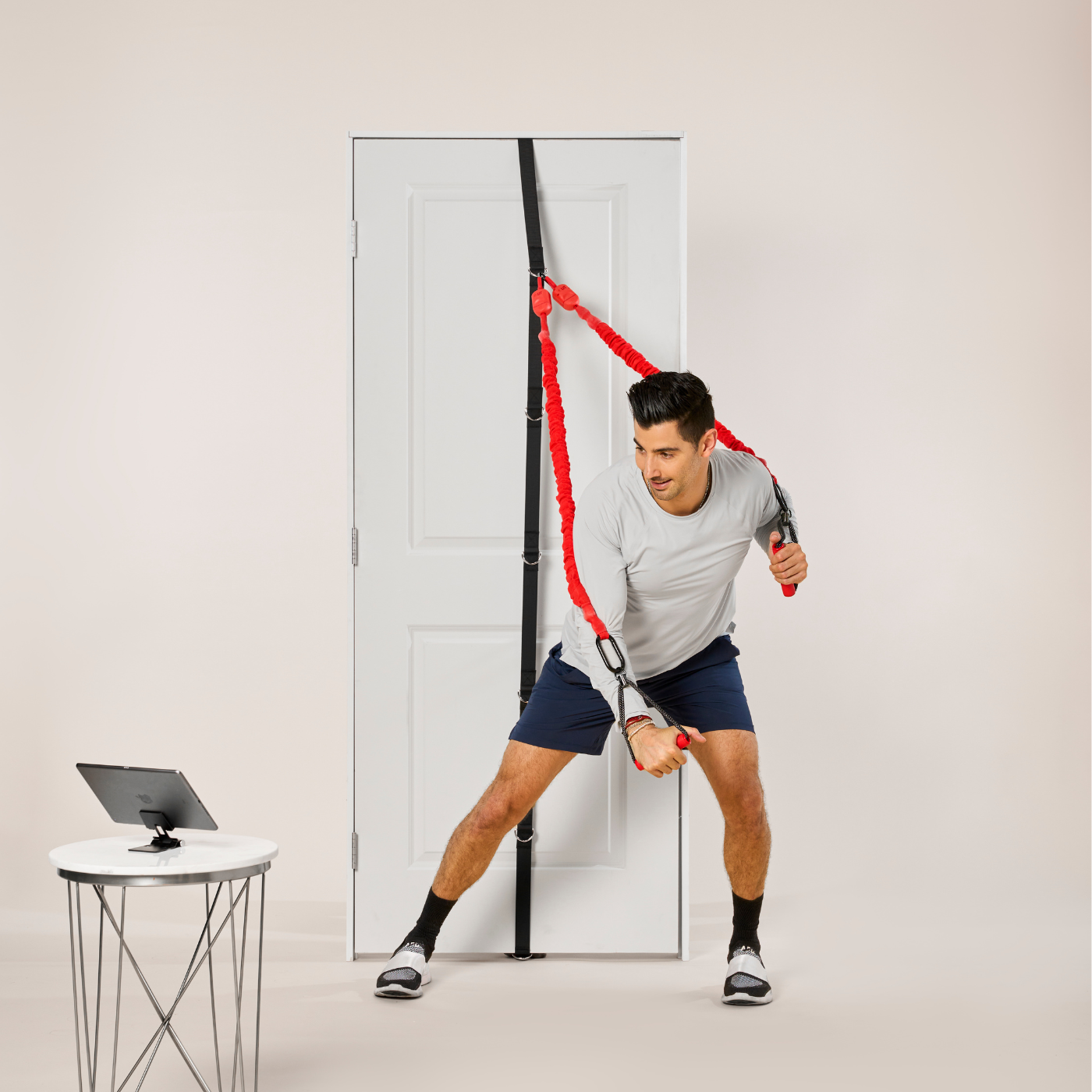 Shoulder press total gym hotsell