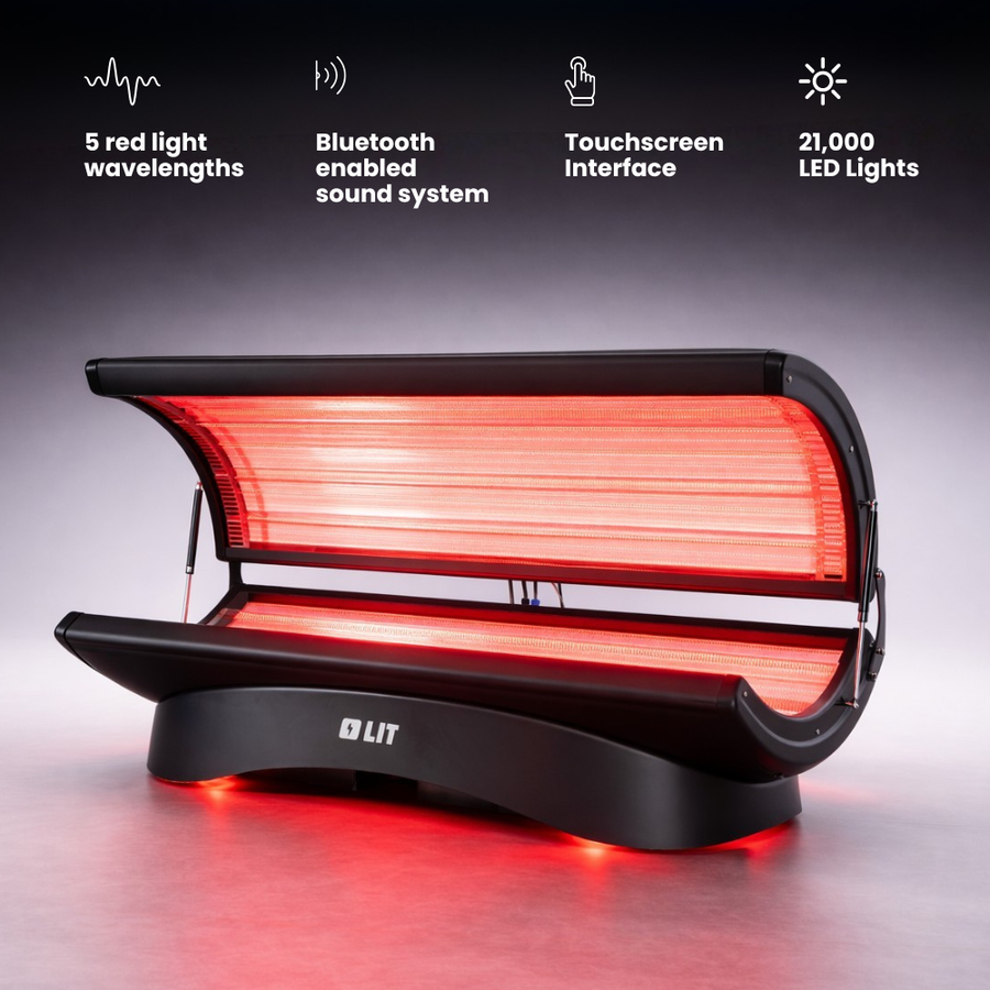 Lumé Red Light Therapy Bed | Commercial Full Body LED Bed | LIT Method