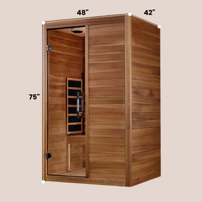 Solace Infrared Indoor Sauna - 2 Person