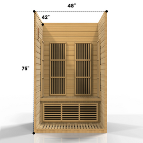 The Ultra Indoor Infrared Sauna - 2 Person
