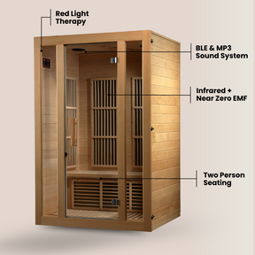 The Ultra Indoor Infrared Sauna - 2 Person