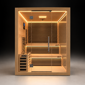 Solis Luxe - Hybrid Infrared & Traditional Sauna (4 Person)