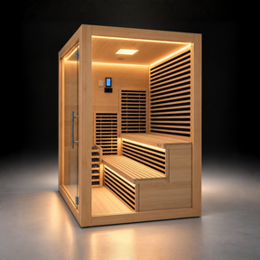 Solis Luxe - Hybrid Infrared & Traditional Sauna (4 Person)