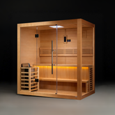 Solis Red Light Traditional Sauna (3-4)