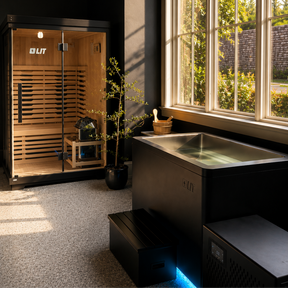 Stealth Black Plunge + Titan Sauna Bundle (2)