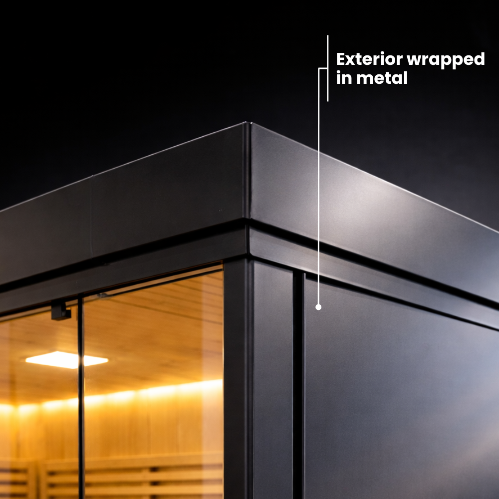 Stealth Cedar Plunge + Titan Sauna Bundle (2)