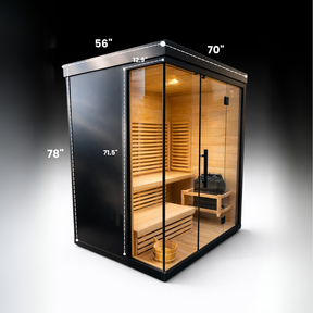 Titan — Hybrid Infrared & Traditional Sauna (4-5 person)