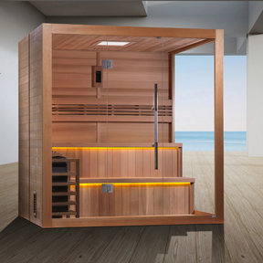 Solis Indoor Stove Sauna - 6 Person