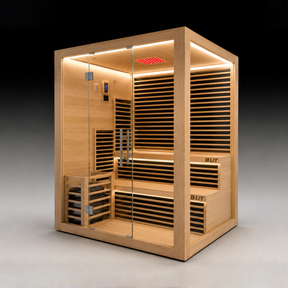 Solis Luxe Red Light Hybrid Sauna (4 Person)