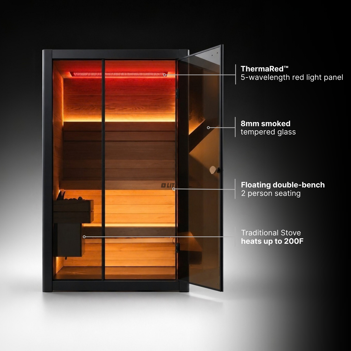 Vault Luxe — Traditional Sauna (2 Person)