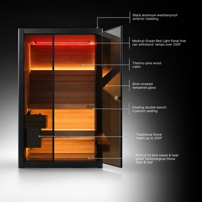 Vault Luxe — Traditional Sauna (2 Person)