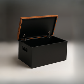 Stealth Cedar Step Stool with Storage