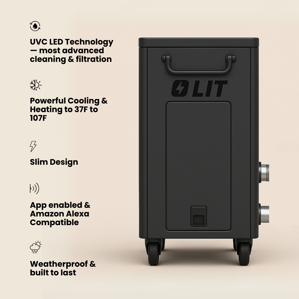 SlimX Cold Plunge Chiller/Heater 1.0 HP