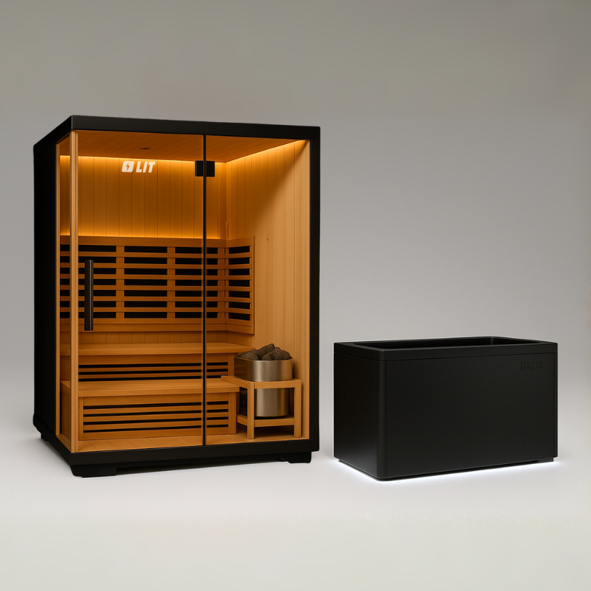 Stealth Plunge + Titan Sauna Bundle (4-5)